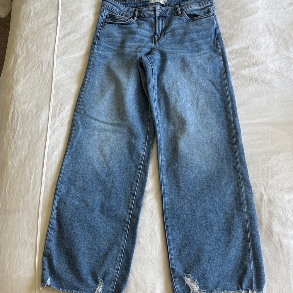 Hidden Los Angeles Classic Blue Women's Straight-Leg Jeans Size 31